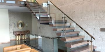 Steel Stringer Installations 13